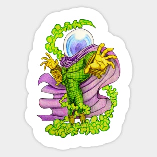 Mysterio Caricature Sticker